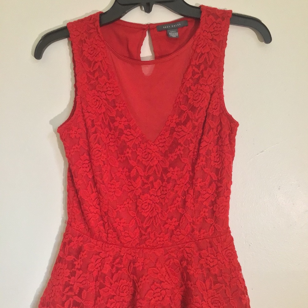 Suzy Shier Peplum Top